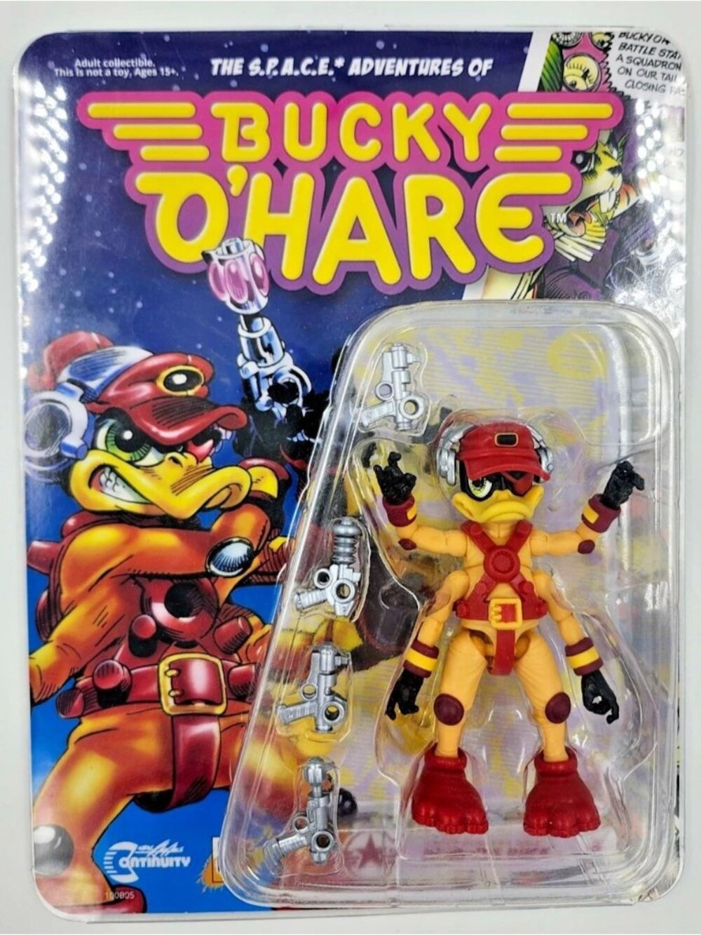Space Adventures Bucky O'Hare Chief Gunner's Mate Dead Eye Duck Action Figure